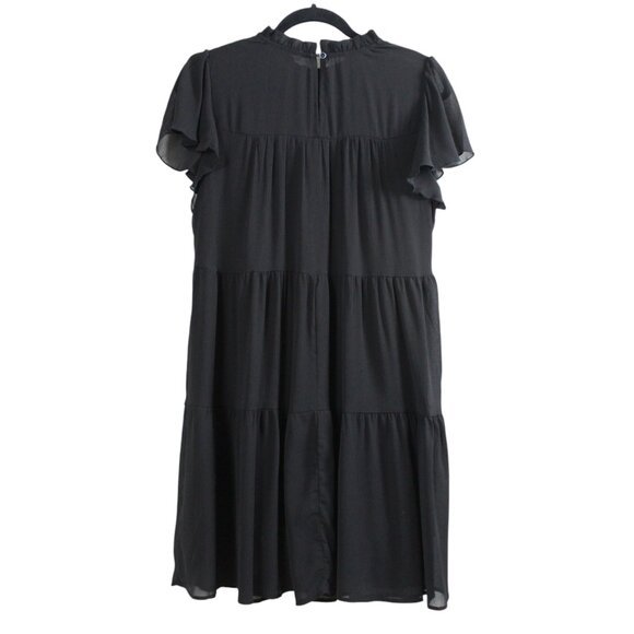 A-line Tiered Mini Summer Dress - Picture 3 of 16